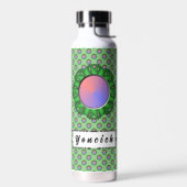 Bouteille D'eau Ruban de disque vert par Kenneth Yoncich (Gauche)