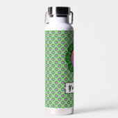 Bouteille D'eau Ruban de disque vert par Kenneth Yoncich (Avant)