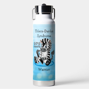Bouteille D'eau Ruban de sensibilisation EDS et Zebra
