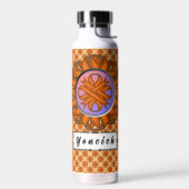 Bouteille D'eau Ruban de trèfle orange par Kenneth Yoncich (Gauche)