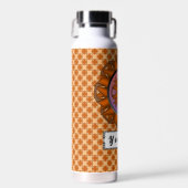 Bouteille D'eau Ruban de trèfle orange par Kenneth Yoncich (Avant)