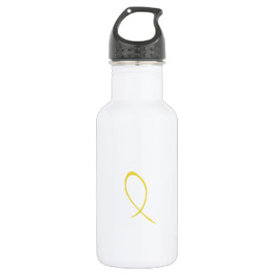 Bouteille D'eau Ruban jaune personnalisable