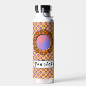 Bouteille D'eau Ruban Orange Disk par Kenneth Yoncich (Gauche)
