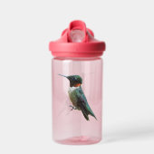 Bouteille D'eau Ruby-Throated Hummingbird Bird Photography (Avant)