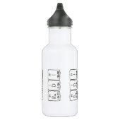 Bouteille d'eau Rudi nom de table périodique (Droite)