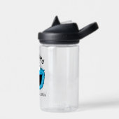 Bouteille D'eau Rue Sésame | Cookie Monster Famille Vacances (Gauche)