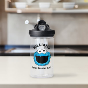 Bouteille D'eau Rue Sésame Cookie Monster Famille Vacances