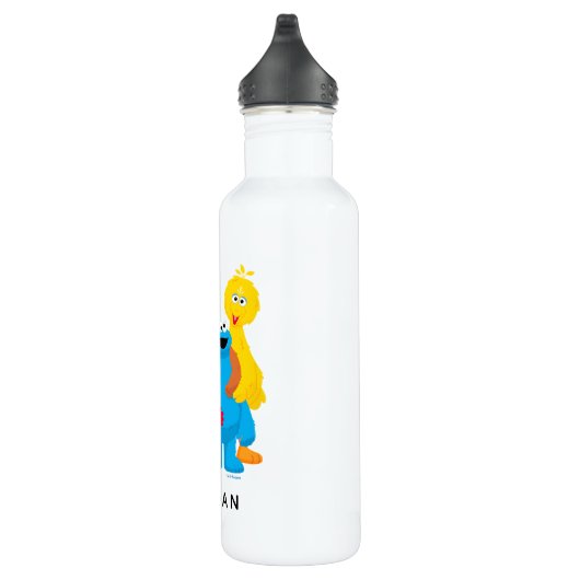 Bouteille D'eau Rue Sésame | Groupe Hug | Ajouter Votre Nom (Droite)