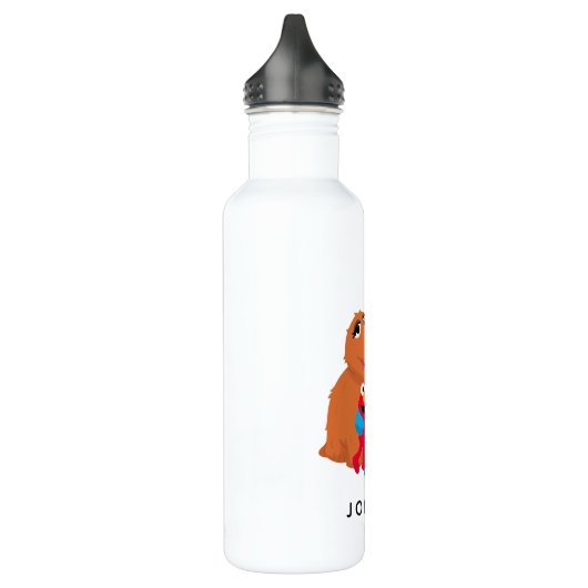 Bouteille D'eau Rue Sésame | Groupe Hug | Ajouter Votre Nom (Gauche)