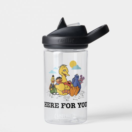 Bouteille D'eau Rue Sésame | Ici pour vous (Gauche)