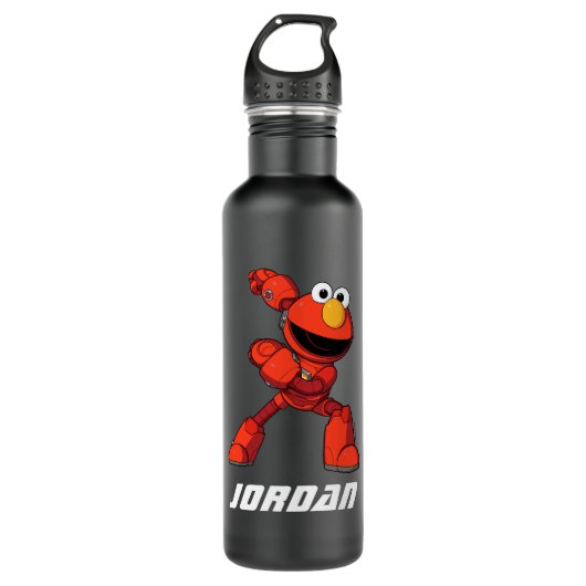 Bouteille D'eau Rue Sésame | Mécaniciens Elmo | Ajouter un nom (Devant)