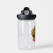 Bouteille D'eau Rue Sésame | Rire, amour et unité (Avant)