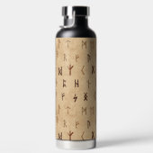 Bouteille d'eau Runes (Droite)