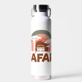 Bouteille D'eau Safari Afrique Thème (Avant)