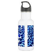 Bouteille D'eau Safari bleu Art (Dos)