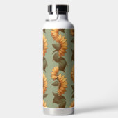 Bouteille D'eau Sage et tournesols II (Droite)