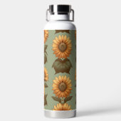 Bouteille D'eau Sage et tournesols II (Plage)