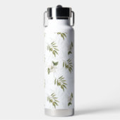 Bouteille D'eau Sage Éternel Olive Aquarelle Chic (Salle de sport)