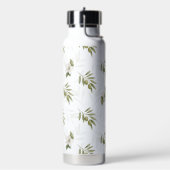 Bouteille D'eau Sage Éternel Olive Aquarelle Chic (Gym)