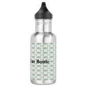 Bouteille D'eau Sage Green Damask (Droite)