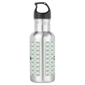 Bouteille D'eau Sage Green Damask (Dos)