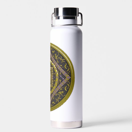 Bouteille D'eau Sagittaire Mandala (Arrière)