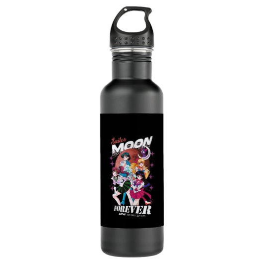Bouteille D'eau Sailor Moon Anime Vin age Kawaii Design sans manch (Devant)