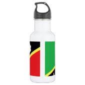 Bouteille D'eau Saint-Kitts-et-Nevis (Dos)