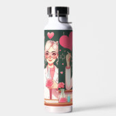 Bouteille D'eau Saint Valentin (Gauche)
