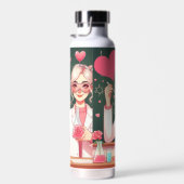 Bouteille D'eau Saint Valentin (Plage)