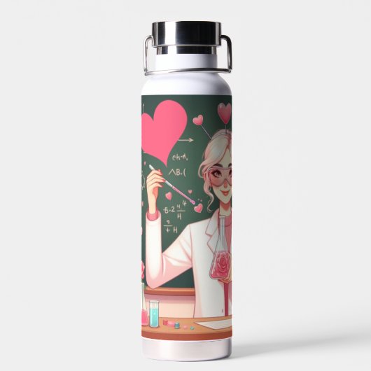 Bouteille D'eau Saint Valentin (Arrière)