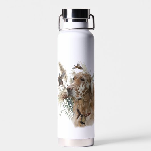 Bouteille D'eau Saison de chasse aux faisans (Arrière)