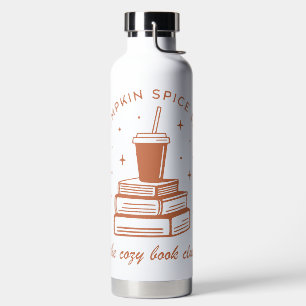 Bouteille D'eau Saison d'épices des livres et des Citrouilles