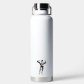 Bouteille D'eau Salle de sport Focus Grind Repeat (Plage)