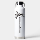 Bouteille D'eau Salle de sport Focus Grind Repeat (Avant)