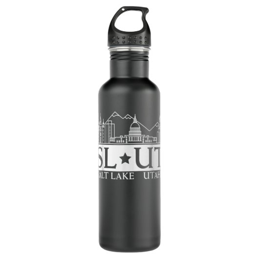 Bouteille D'eau Salt Lake City Utah UT Hometown Home State Pride  (Devant)