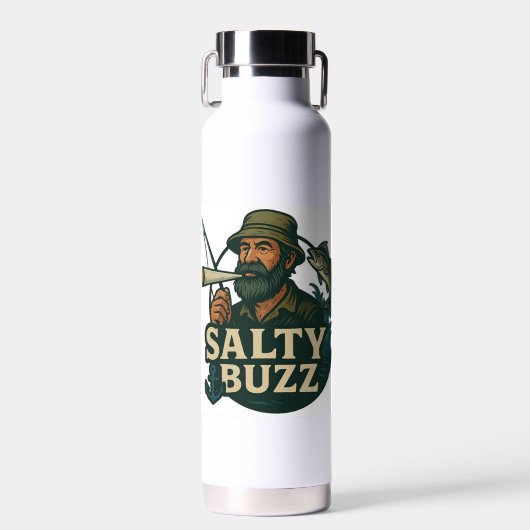 Bouteille D'eau Salty Buzz Original Design Water Bottle  (Avant)