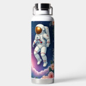 Bouteille D'eau Salutation Spaceman (Plage)