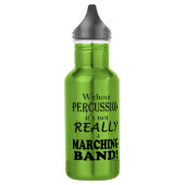 Bouteille D'eau Sans Percussion - Bande de Marquage (Gauche)