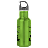 Bouteille D'eau Sans Saxophone - Jazz Band (Dos)