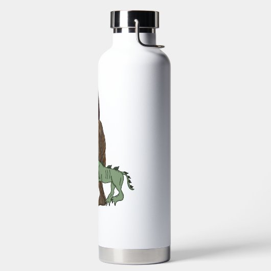 Bouteille D'eau Sasquatch, Chupacabra et Mothman (Droite)