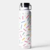 Bouteille D'eau Saupoudrer de pastel coloré (Arrière)