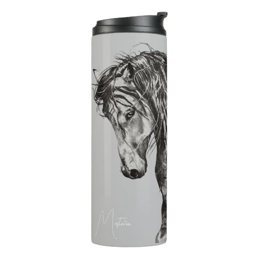 Bouteille d'eau sauvage de Mustang - Mesteno (Tourné sur la gauche)