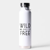 Bouteille D'eau Sauvage et libre (Gauche)