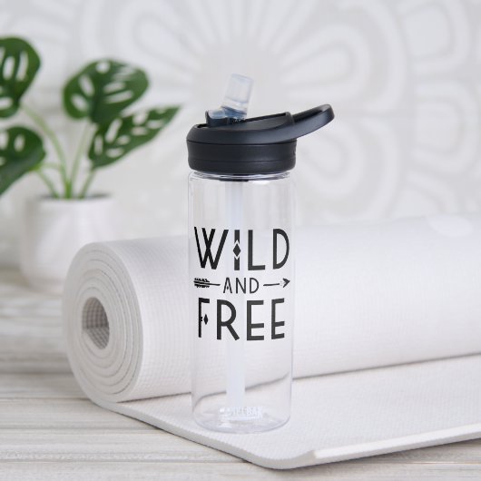 Bouteille D'eau Sauvage et libre (Yoga)