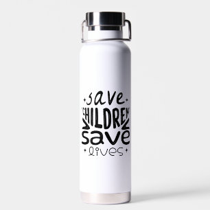 Bouteille D'eau Sauver des vies aux enfants
