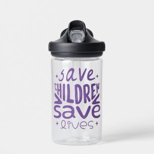 Bouteille D'eau Sauver les enfants, sauver des vies
