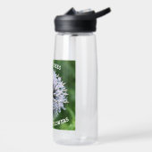 Bouteille D'eau Sauvez les abeilles Globe Thistle Floral (Gauche)