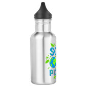 Bouteille D'eau Sauvez notre planète (Gauche)