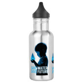 Bouteille D'eau Save Water Save Future (Gauche)